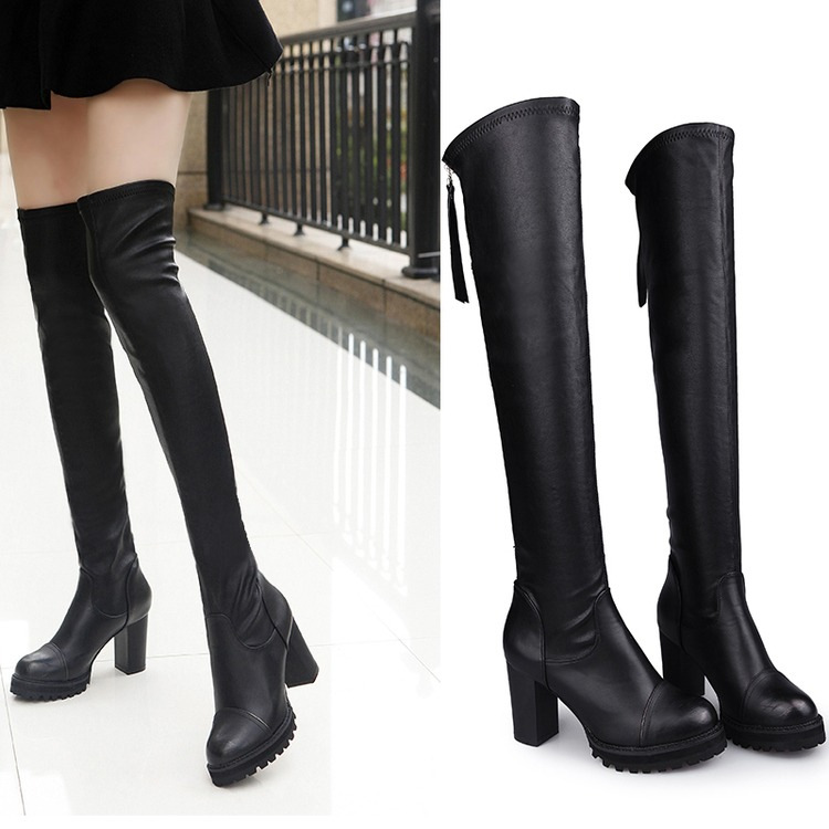 Sock Boot Women - Bottes pour femmes 2025 hiver jambe