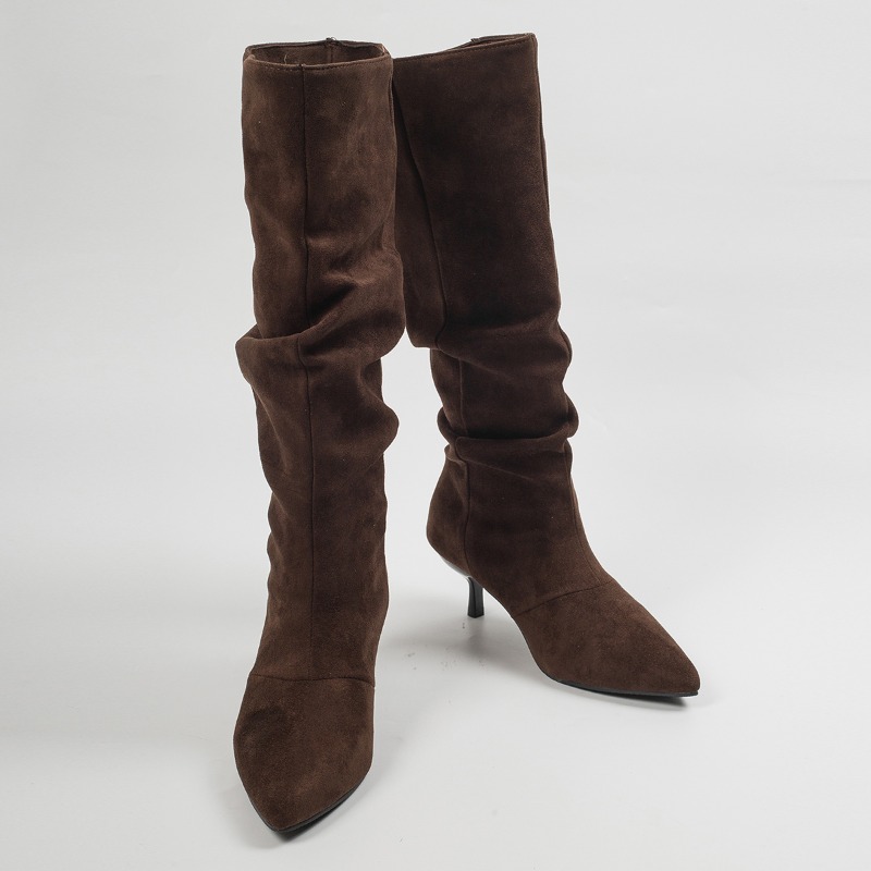 Bottes longues décontractées e - Knee High Boots Women avis et prix