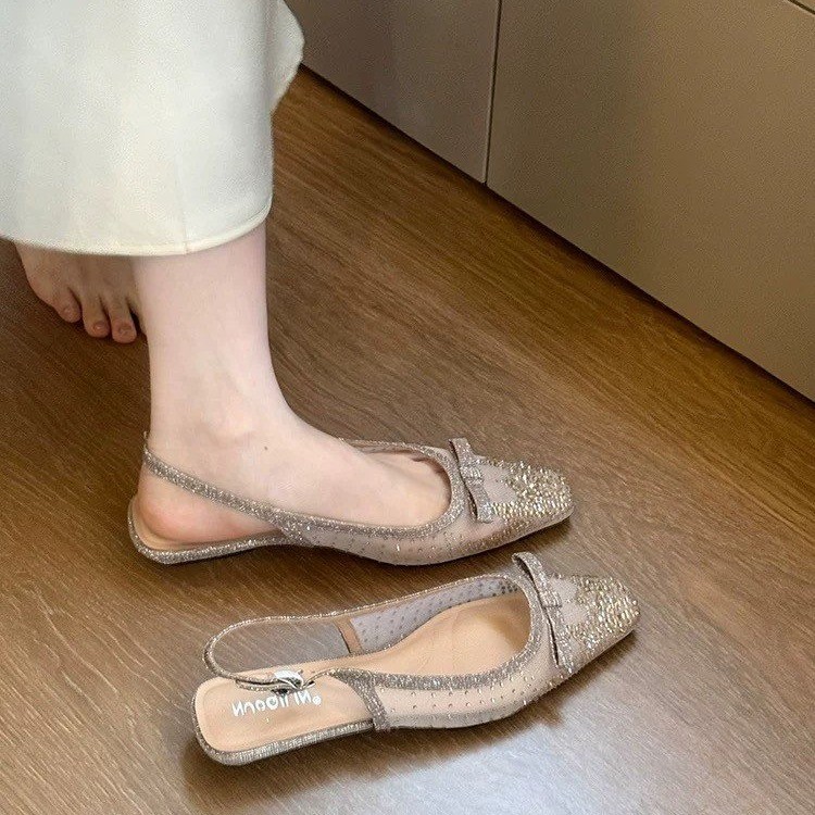 Mules plates à paillettes et s - Mule Slip On avis et prix