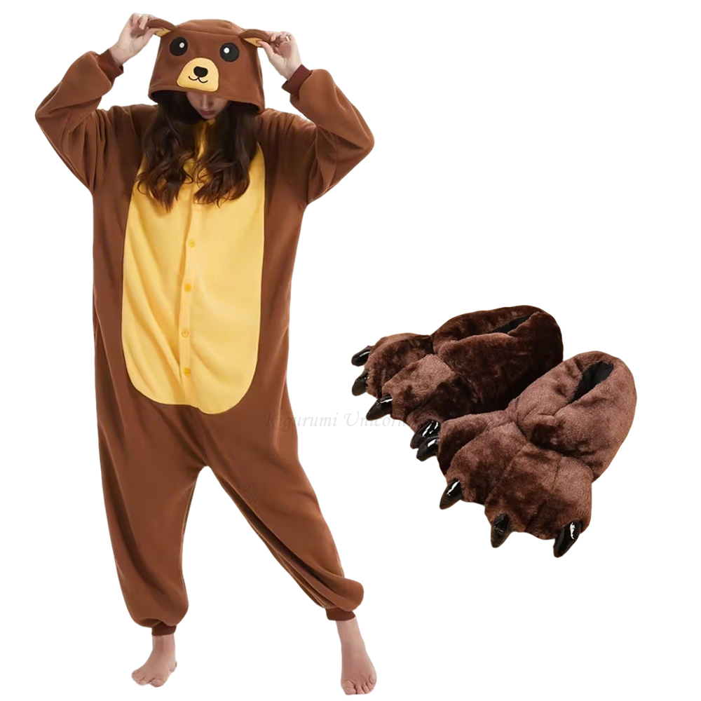 Combinaison Kigurumi Ours Brun - Women Shoes Xxl avis et prix