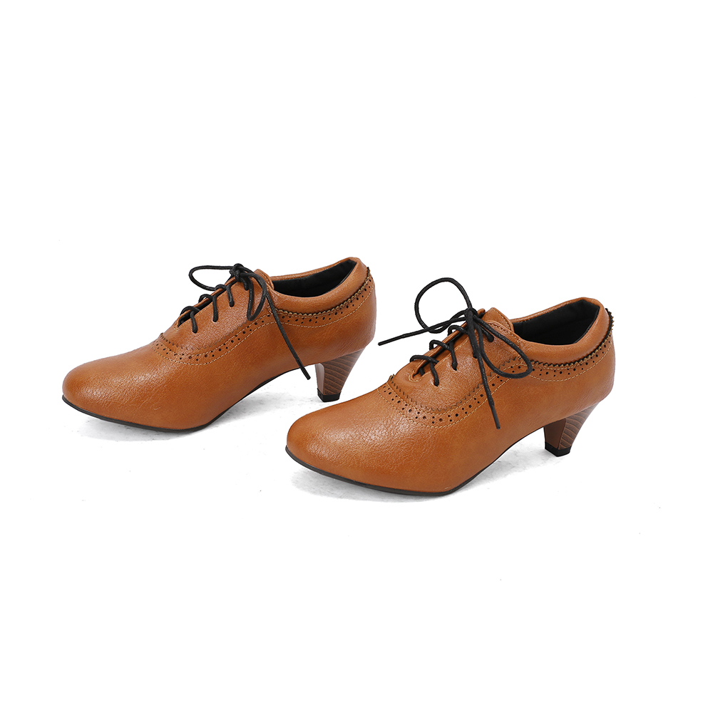 Nouvelles escarpins respirants - Oxford Lace Up Women avis et prix