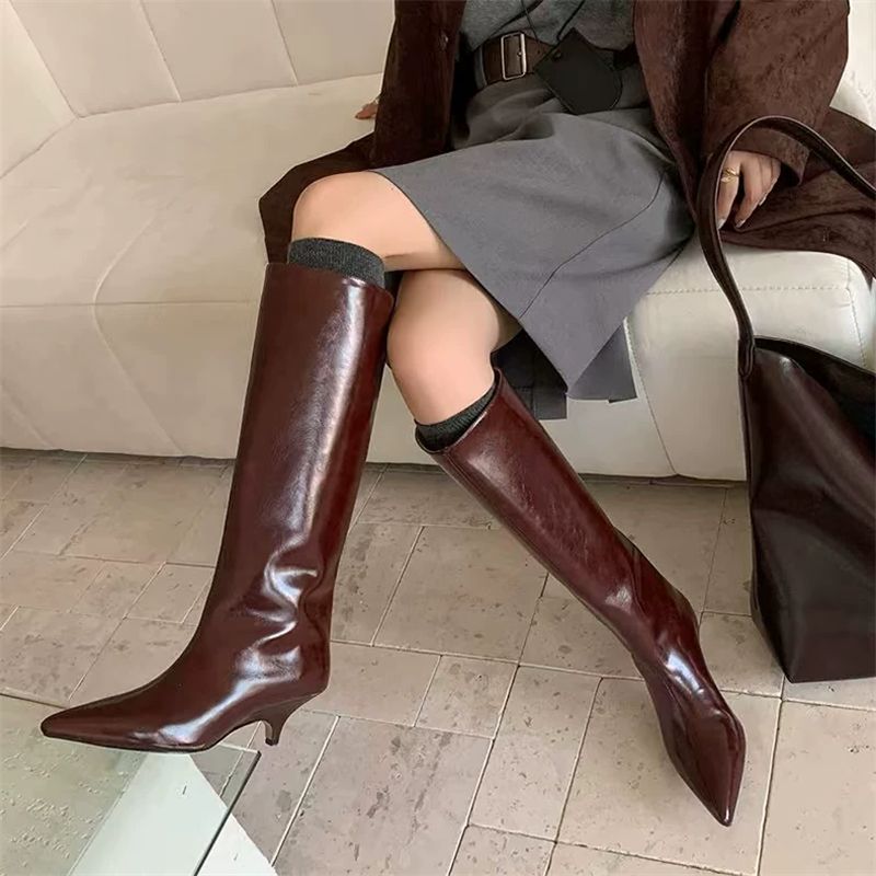 Nouvelles Bottes Hautes Femme  - Knee High Boots Women avis et prix