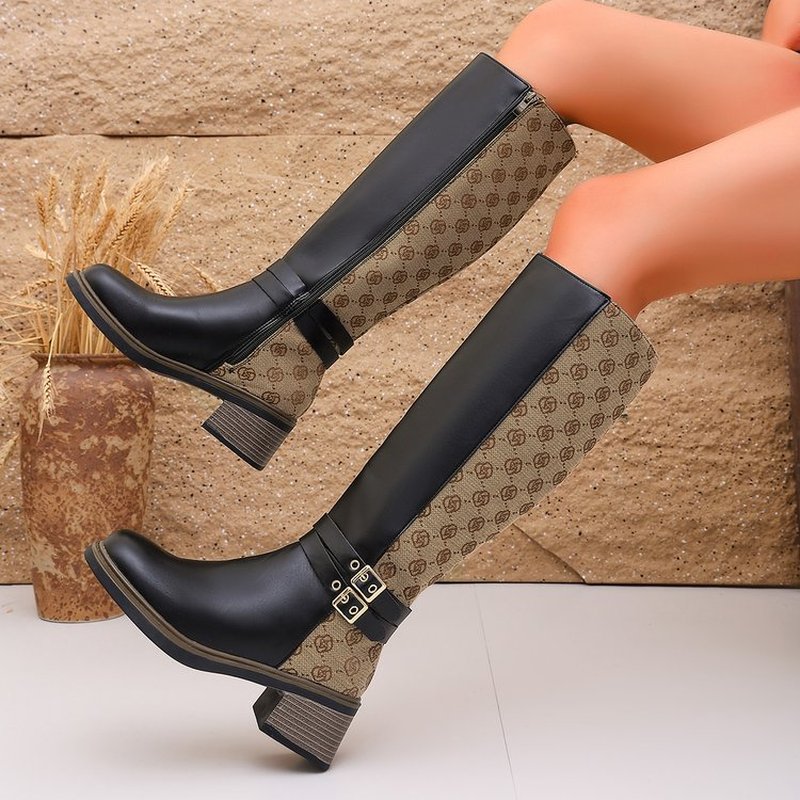 Bottes longues pour femmes, co - Knee High Boots Women avis et prix